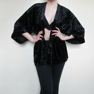 Crushed Velvet Kimono
